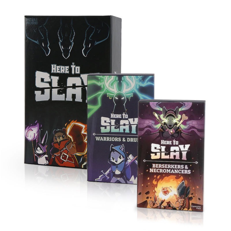 Board Game Here To Slay - Коллекция стратегических карточных игр Unstable Games