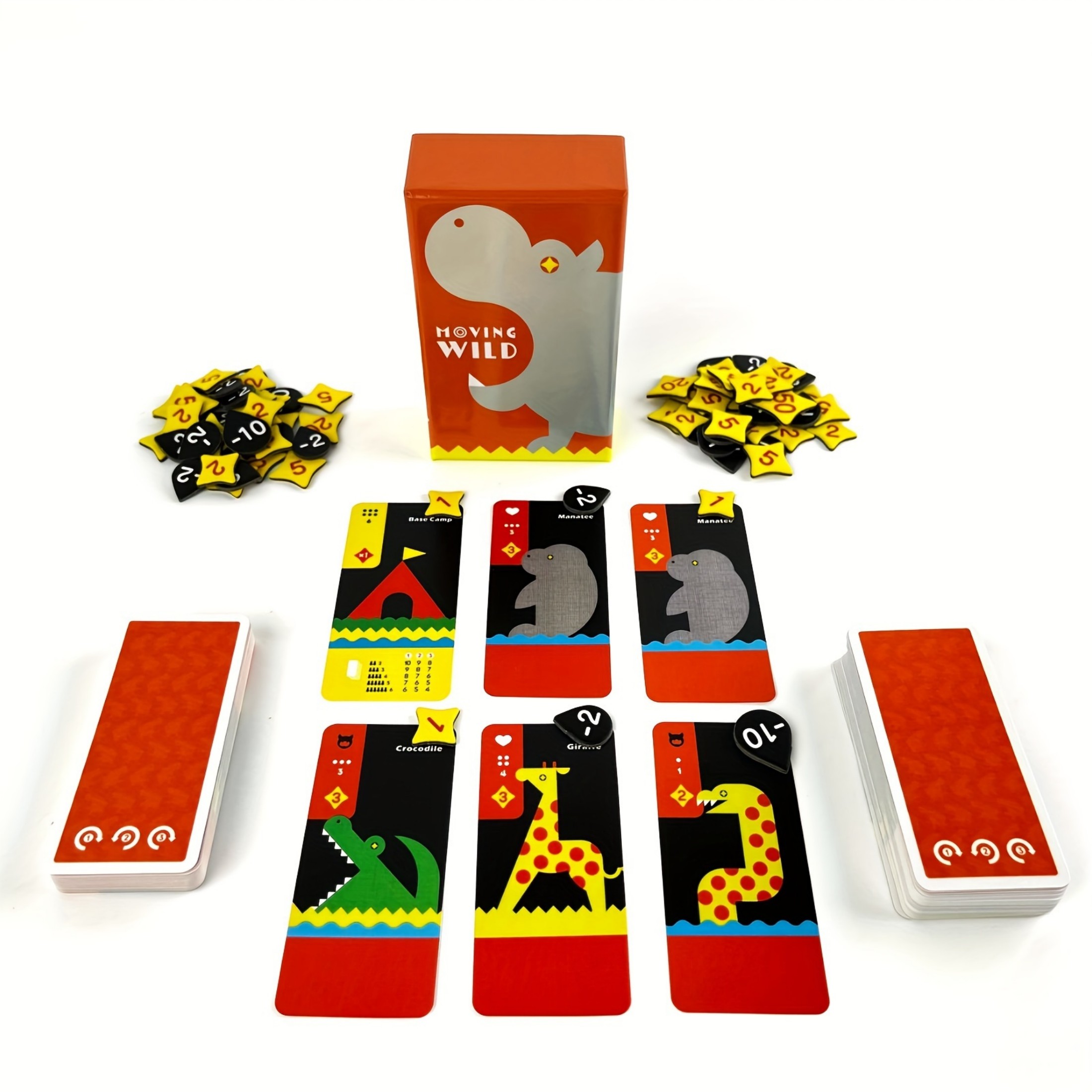 Board Game Wild Wild - Настольная игра: Moving Wild – стратегическая