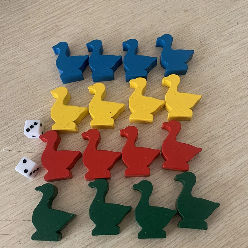 Chess Set Wooden - 16 шт./компл. деревянные шахматные игровые аксессуары
