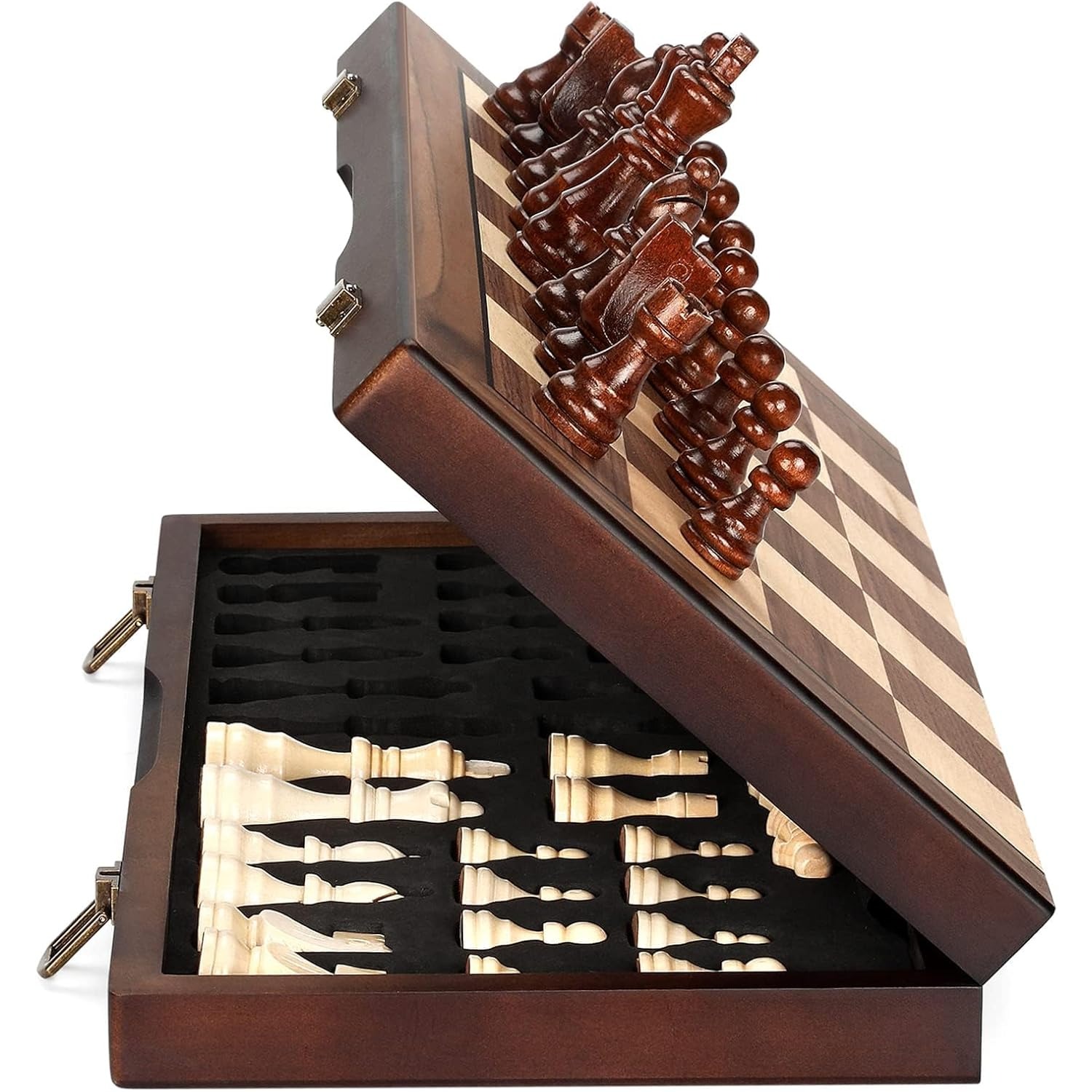 Деревянный шахматный набор 39  – обзор и цена Chess Set Wooden