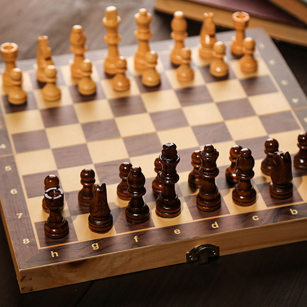 Большая шахматная доска для ра – обзор и цена Chess Set Wooden