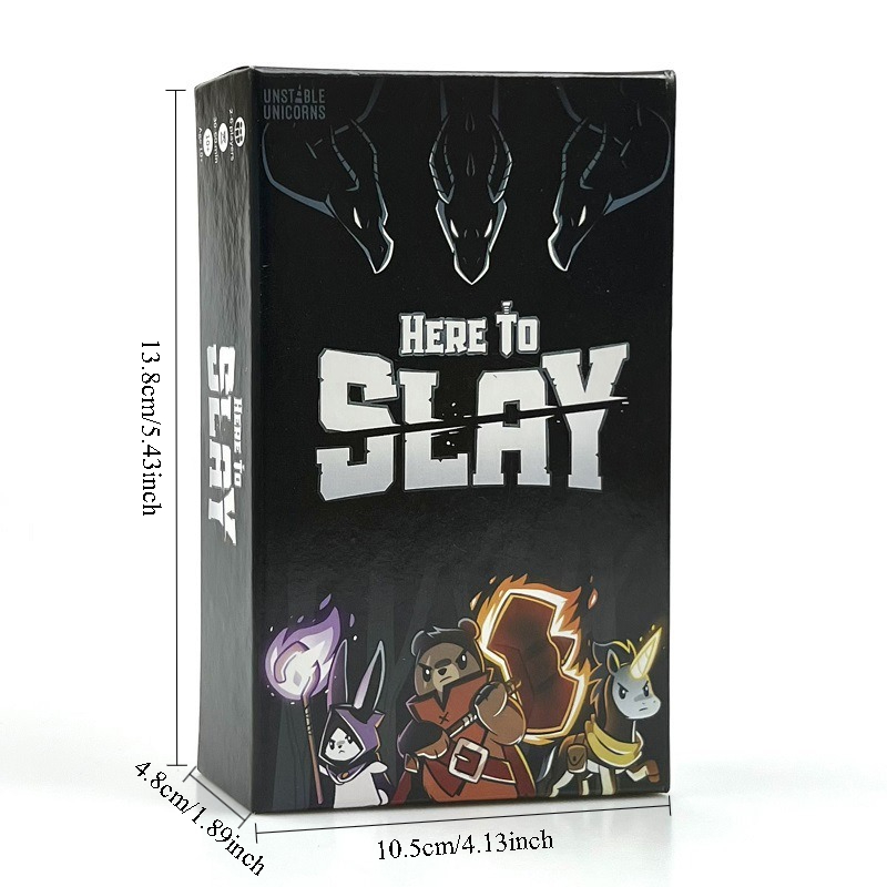 Коллекция стратегических карто – обзор и цена Board Game Here To Slay