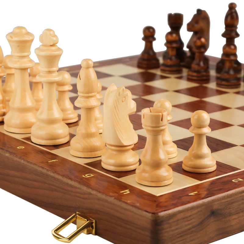 Высший класс деревянных складн – обзор и цена Chess Set Wooden