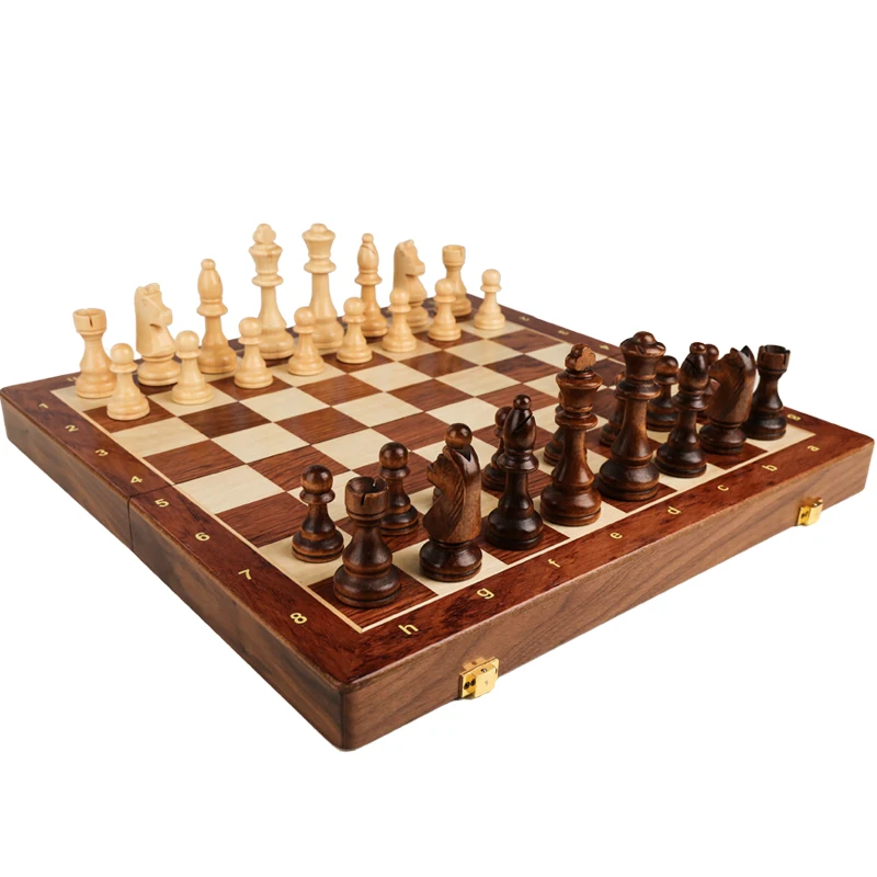 Высший класс деревянных складн – обзор и цена Chess Set Wooden