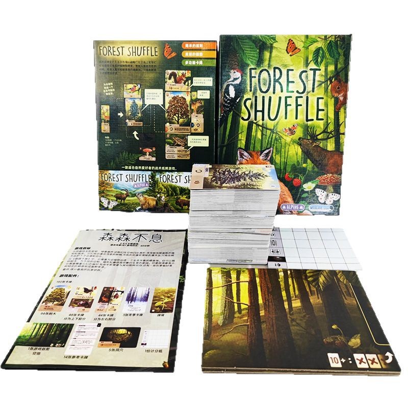 Бесконечный лес SHUFFLE, карто – обзор и цена Board Game Wingspan