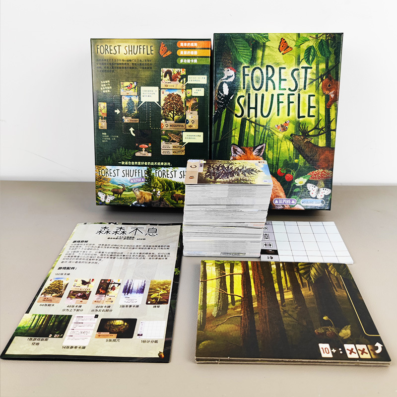 Бесконечный лес SHUFFLE, карто – обзор и цена Board Game Wingspan