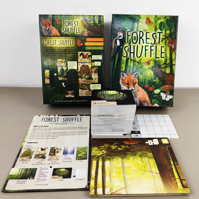Бесконечный лес SHUFFLE, карто – обзор и цена Board Game Wingspan