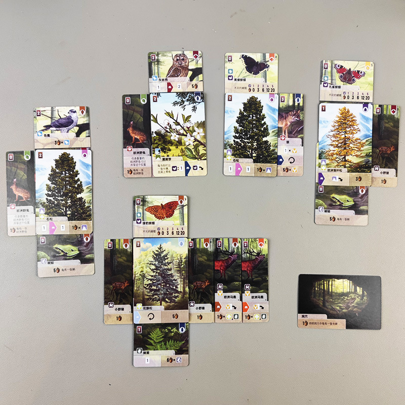 Бесконечный лес SHUFFLE, карто – обзор и цена Board Game Wingspan