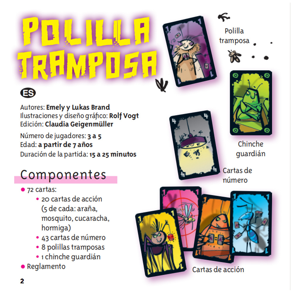 Polilla Tramposa Español Играл – обзор и цена Board Game Wingspan