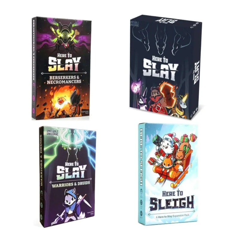Here to Slay Here to Sleigh Ho – обзор и цена Board Game Here To Slay
