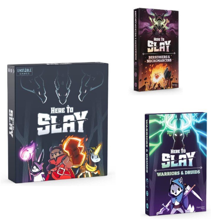 Настольная игра Here to Slay,  – обзор и цена Board Game Here To Slay