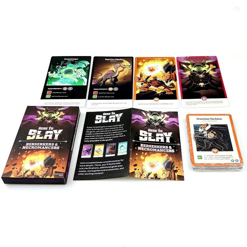 Настольная игра Here to Slay,  – обзор и цена Board Game Here To Slay