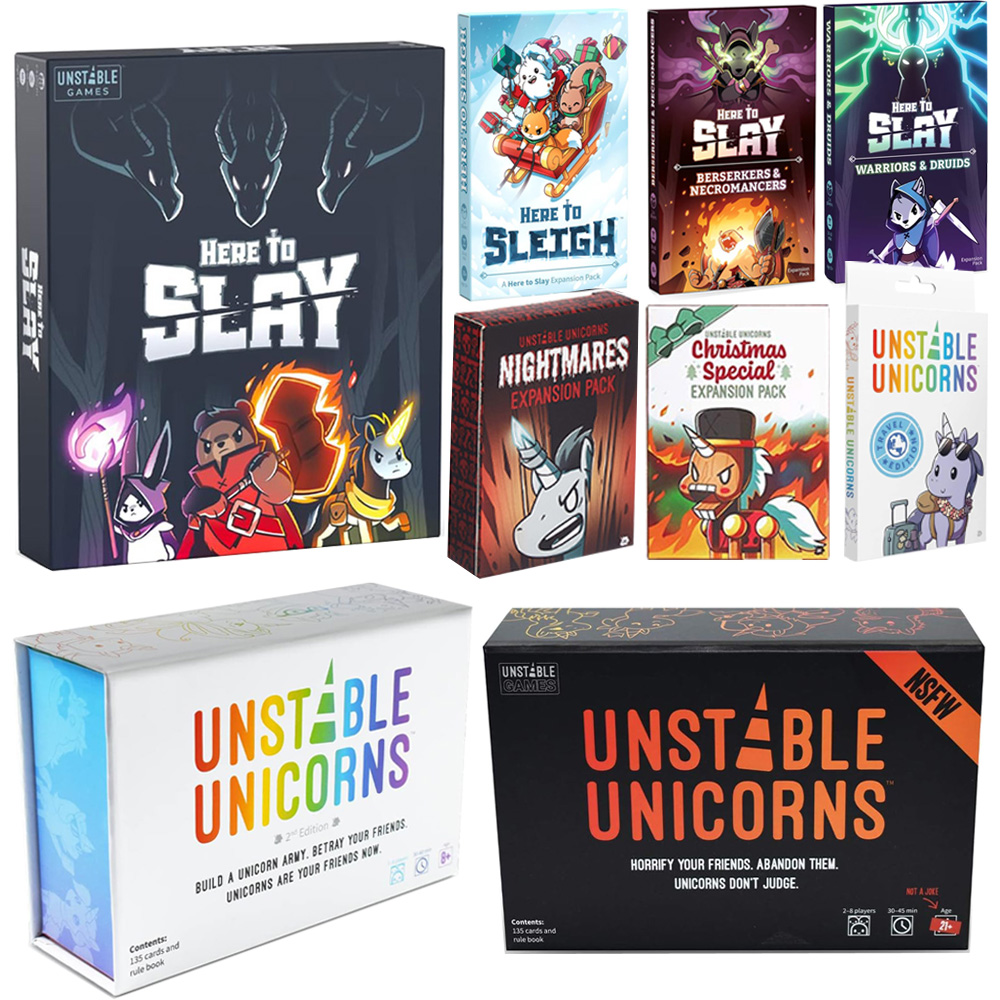 Набор дополнений к игре «Едино – обзор и цена Board Game Here To Slay