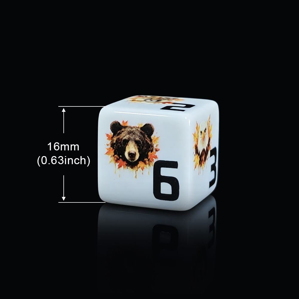 Набор из 12 акриловых игральны – обзор и цена Board Game Wild Wild