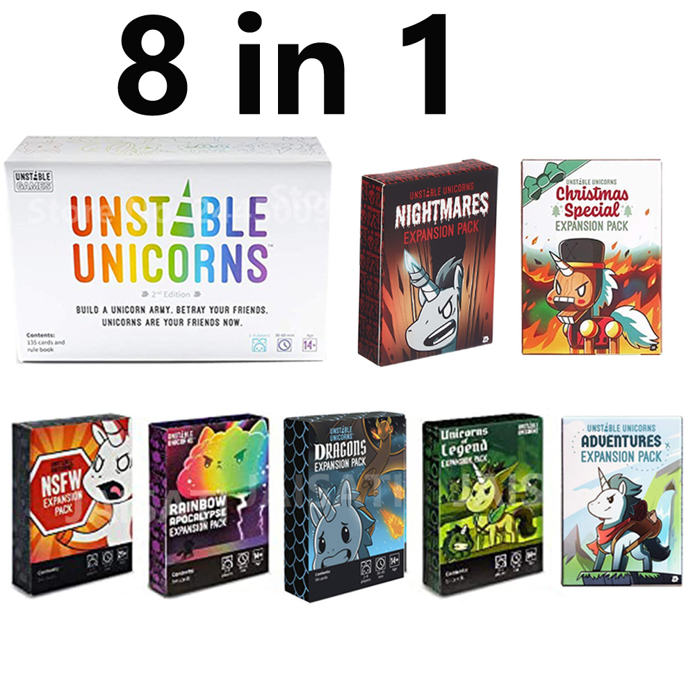 Настольные игры Unstables Nigh – обзор и цена Board Game Here To Slay