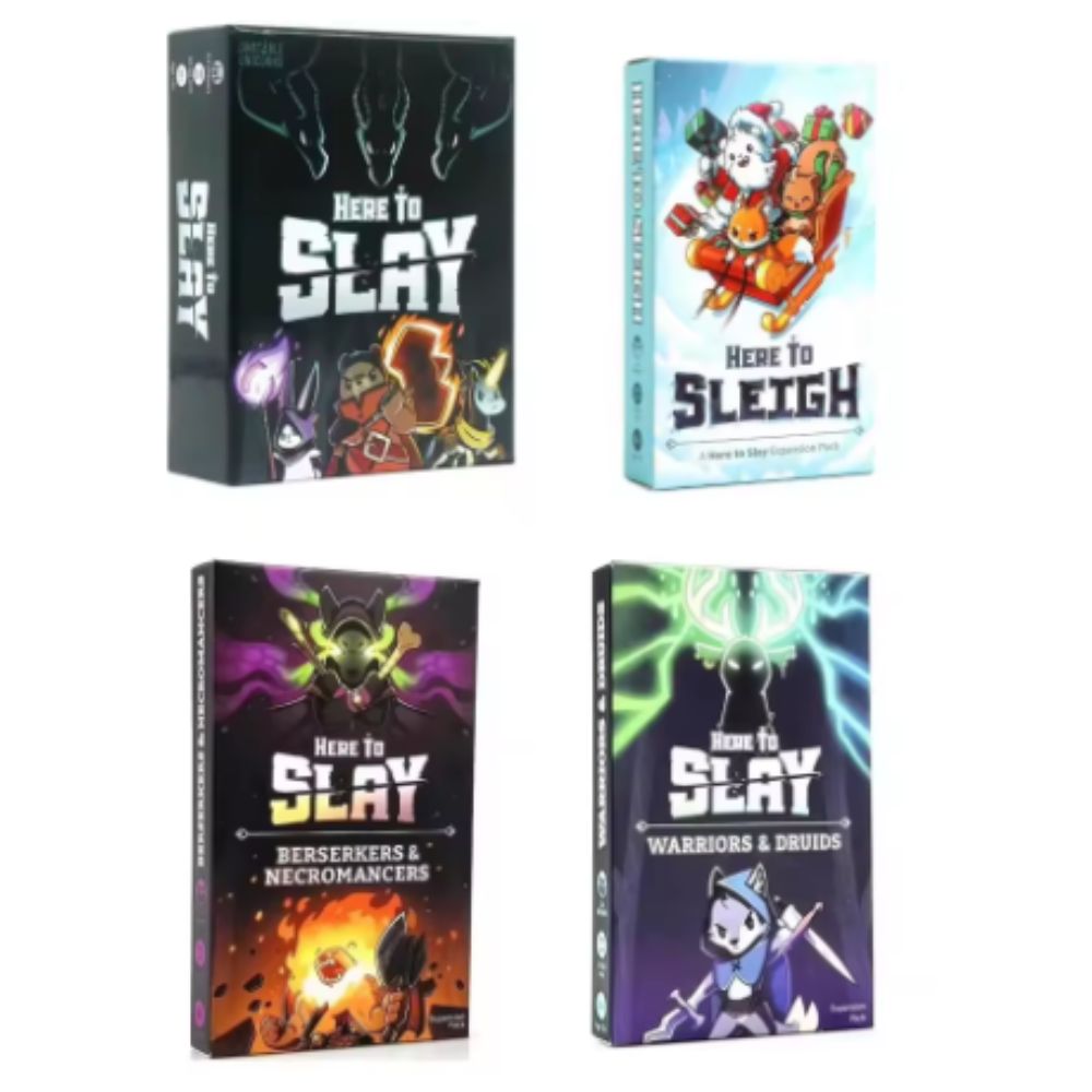 Новейшая базовая игра TeeTurtl – обзор и цена Board Game Here To Slay