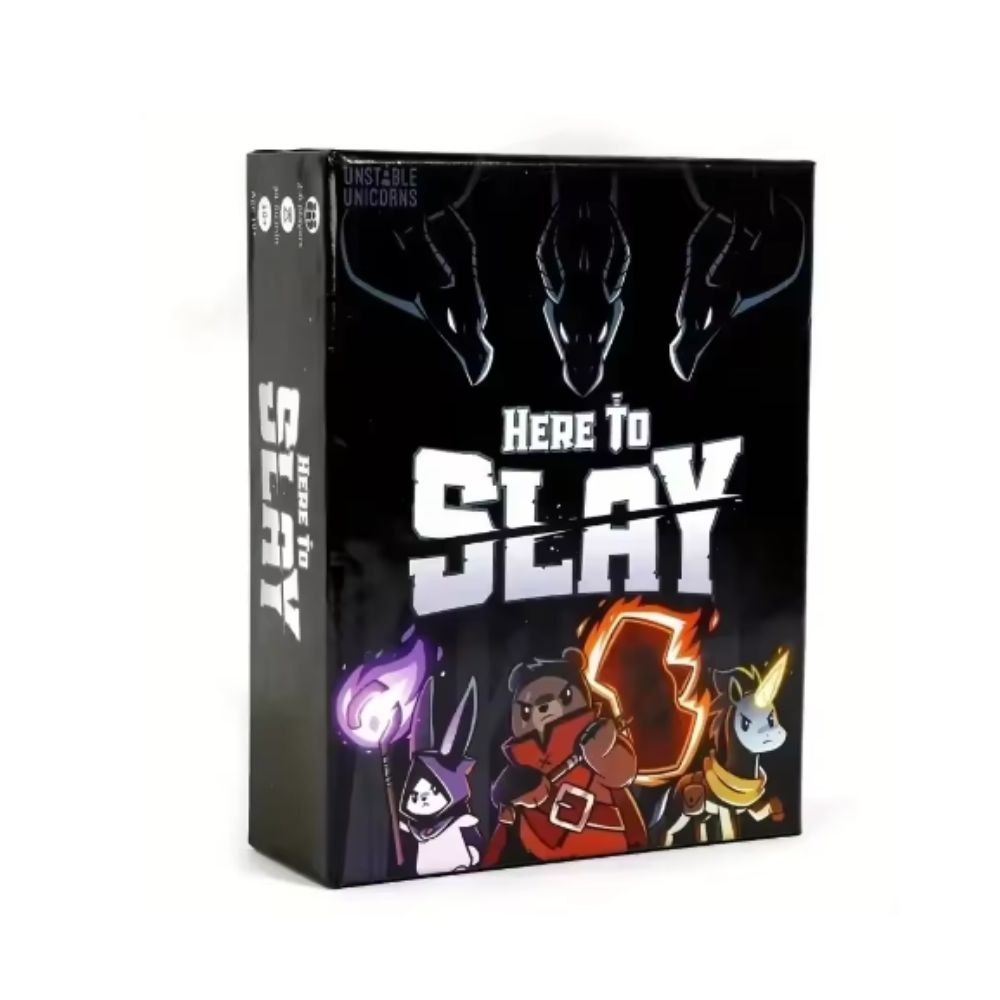 Новейшая базовая игра TeeTurtl – обзор и цена Board Game Here To Slay